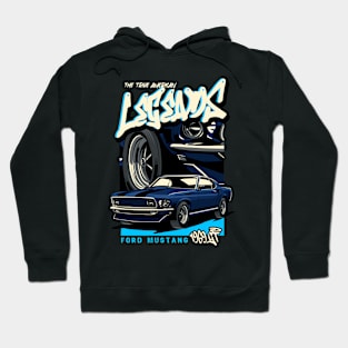 Legends Ford Mustang GT 1969 Hoodie